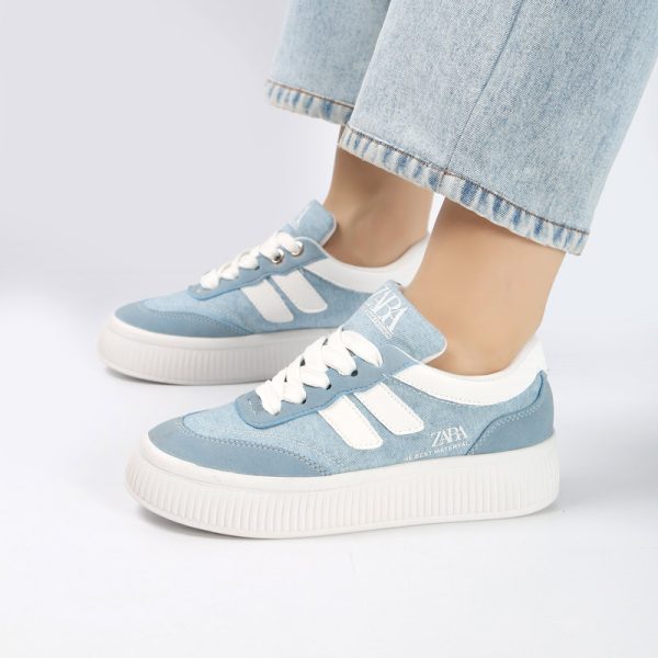 کفش و کتانی زنانه مدل زارا  ZARA رنگ آبی کد M8625