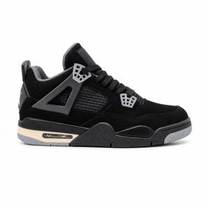 کفش و کتانی مردانه ساقدار مدل جردن NIKE AIR JORDAN 4 رنگ مشکی کد 2397