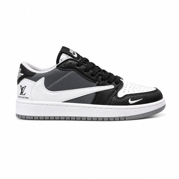 کفش و کتانی زنانه و دخترانه مدل نایک ترویس NIKE TRAVIS رنگ مشکی طوسی کد 30279