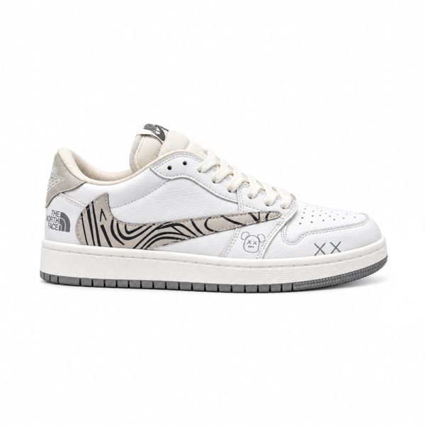 کفش و کتانی مردانه مدل نایک ترویس NIKE TRAVIS رنگ مشکی طوسی کد 30280