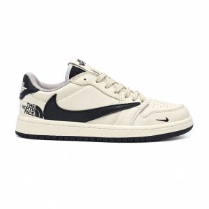 کفش و کتانی مردانه مدل نایک ترویس NIKE TRAVIS رنگ کرم مشکی کد 30979