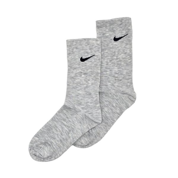 جوراب ساق دار مدل نایک NIKE رنگ طوسی کد 127