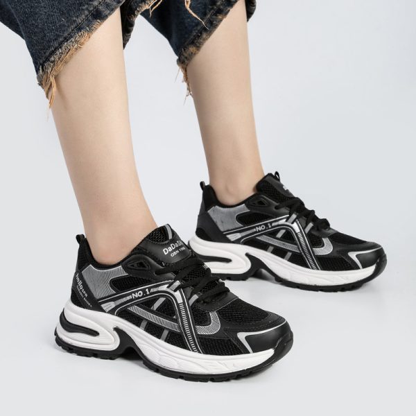 کفش و کتانی زنانه و دحترانه رنگ مشکی طوسی کد M786