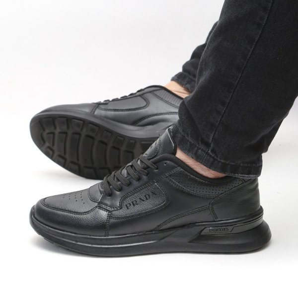 کفش و کتانی اسپرت مردانه مدل پرادا PRADA رنگ مشکی کد 6532