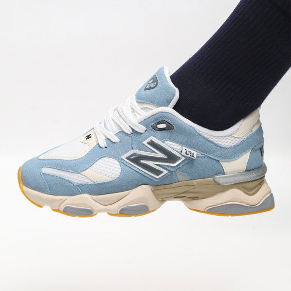 کفش و کتانی مردانه مدل نیوبالانس 9060 NEW BALANCE رنگ سفید آبی کد 89587