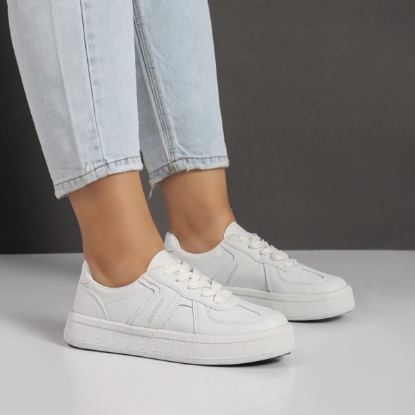 کفش و کتانی ونس راحتی زنانه و دخترانه مدل WARRIOR رنگ سفید کد M752