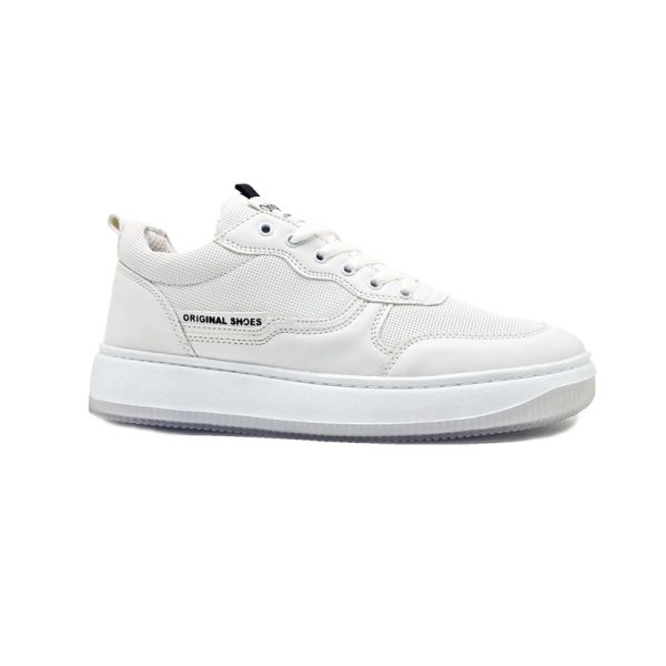 کفش و کتانی مردانه راحتی و روزمره رنگ سفید کد 44222
