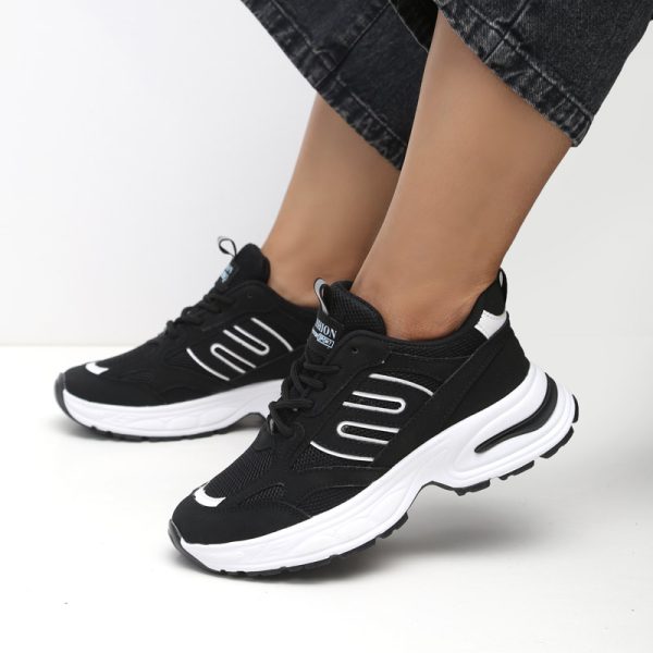 کفش و کتانی زنانه و دخترانه مدل فشیون FASHION رنگ مشکی کد M780