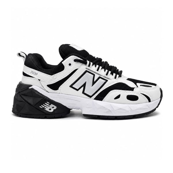 کفش و کتانی مردانه مدل نیوبالانس7030 NEW BALANCE رنگ سفید مشکی کد 7991